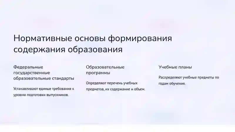 Содержание образования 4