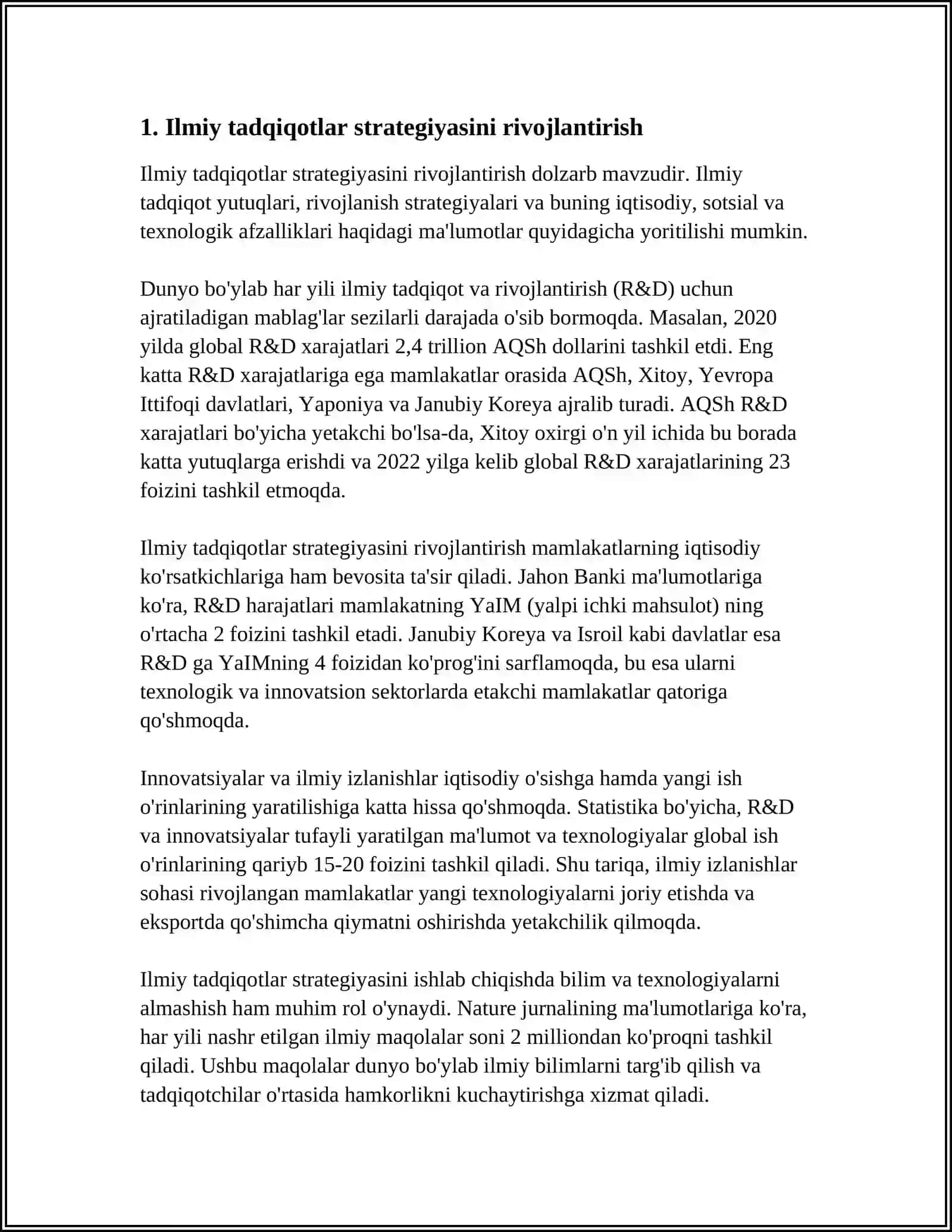 KORXONADA ILMIY TADQIQOT VA TAJRIBA KONSTRUKTORLIK ISHLARI 4
