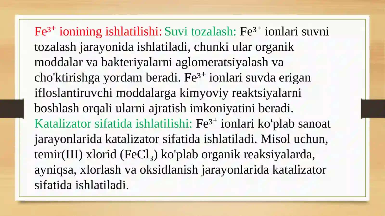 Tabiiy va oqava suvlardagi Fe 3+ ni fotometrik aniqlash 4