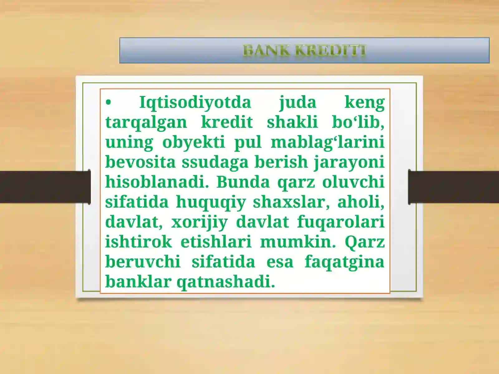 KREDIT SHAKLLARI.Istemol krediti 4