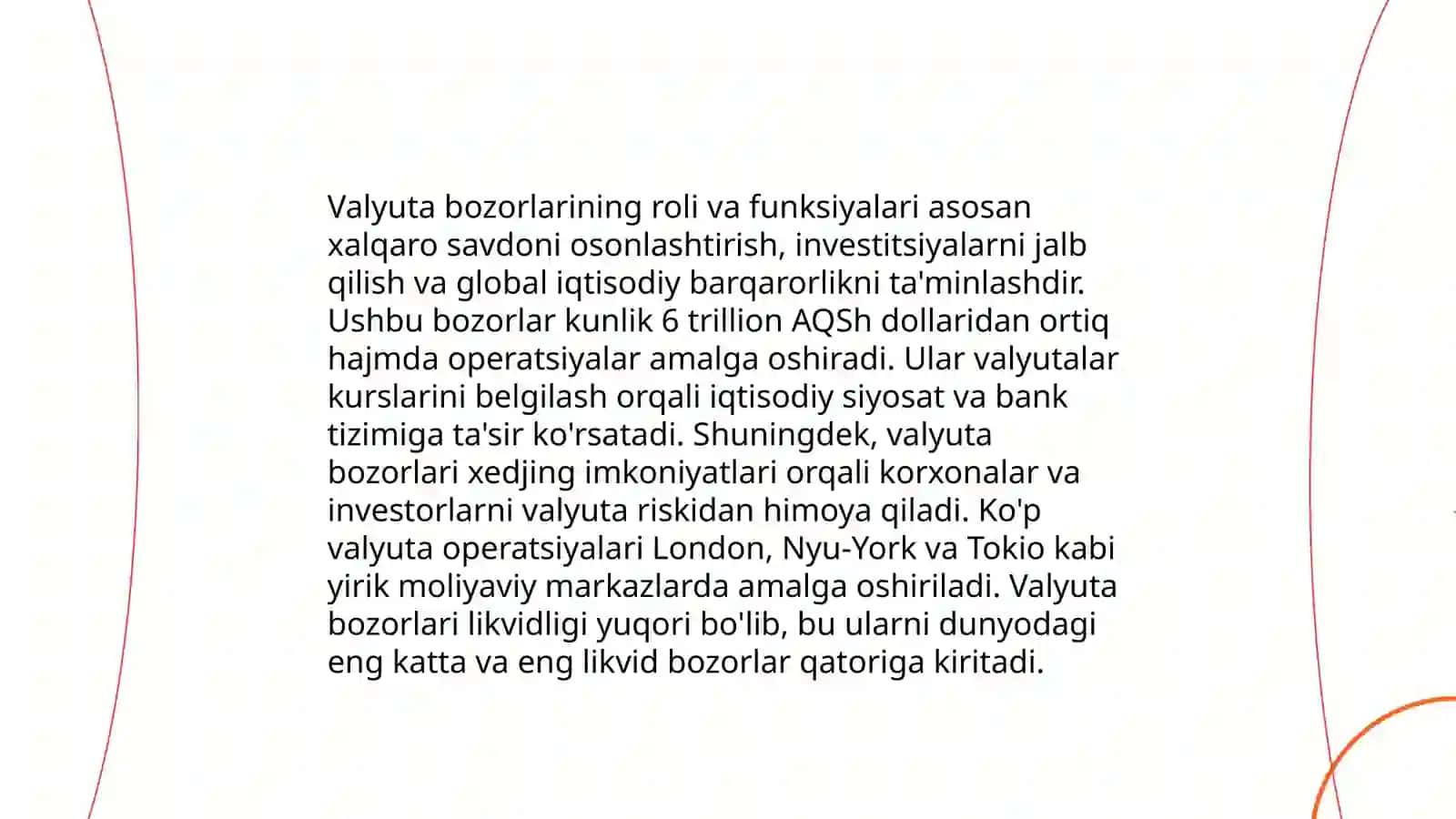 Xalqaro moliya bozorlari 4