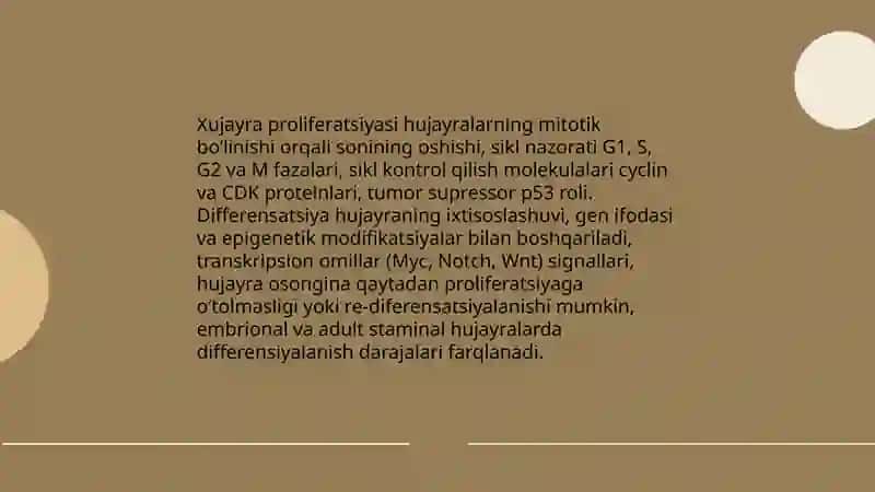 O‘sish va shakllanish jarayonlari 4