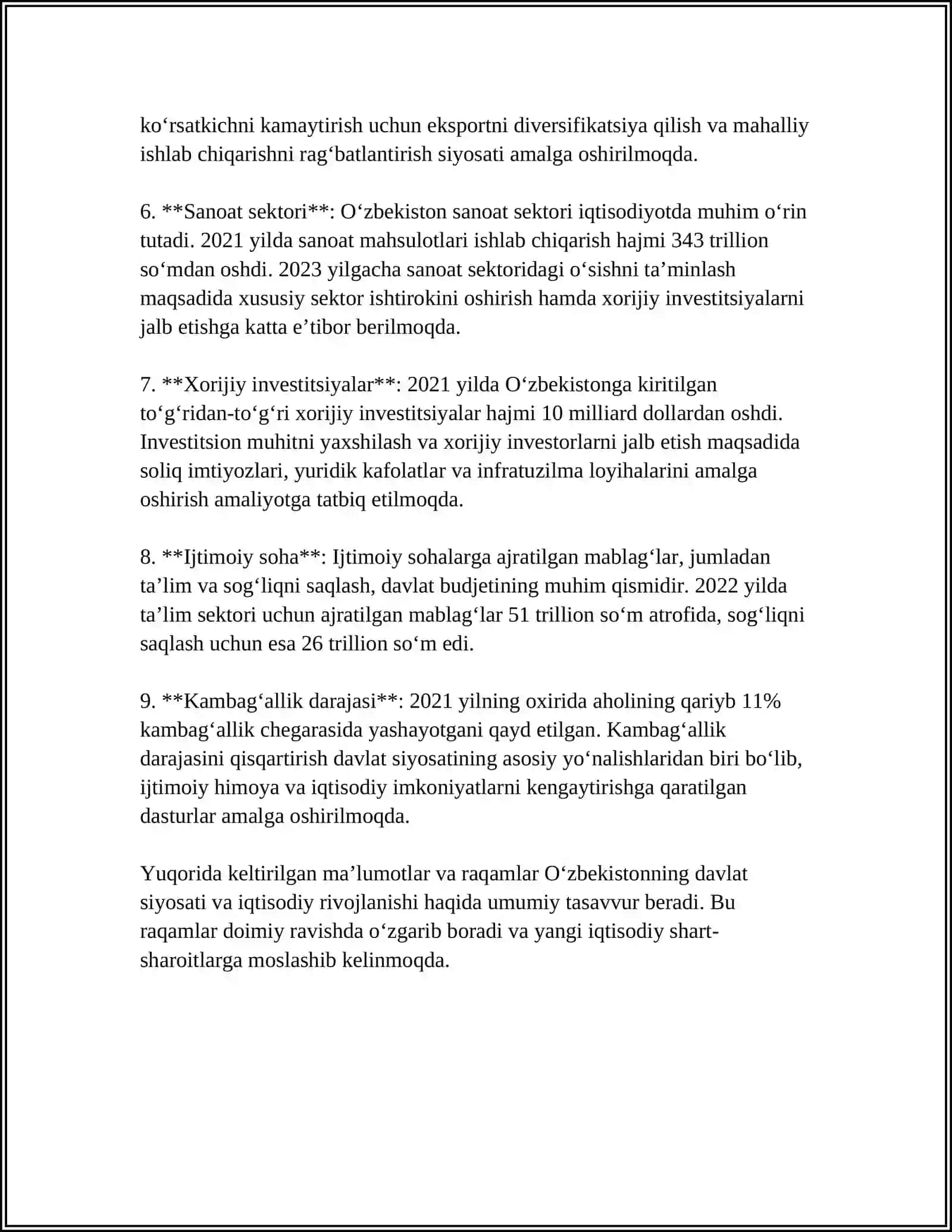 MADANIY SIYOSATNING IQTISODIY TARAQQIYOTGA TA’SIRI 4