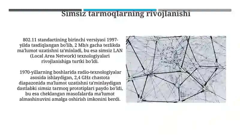 Hisoblash tarmoqlarining rivojlanish tarixi 4