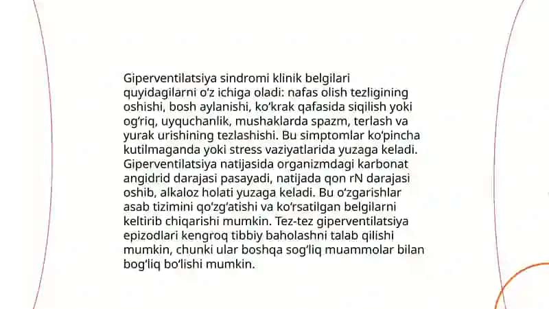 Giperventilatsion sindromni qiyosiy tashxislash 4