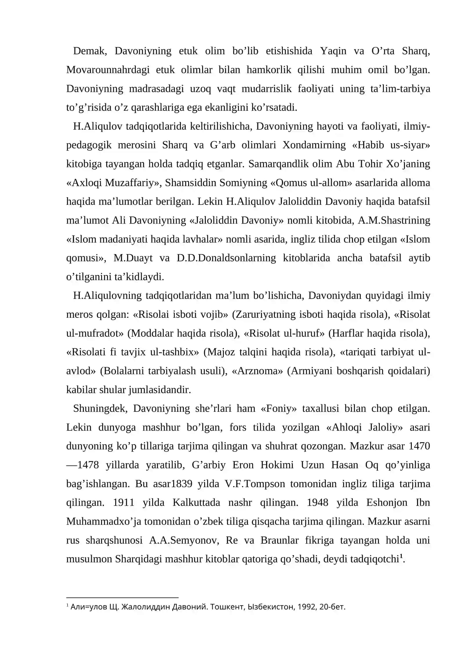 Jaloliddin Davoniy ta’limiy axloqiy qarashlari 4