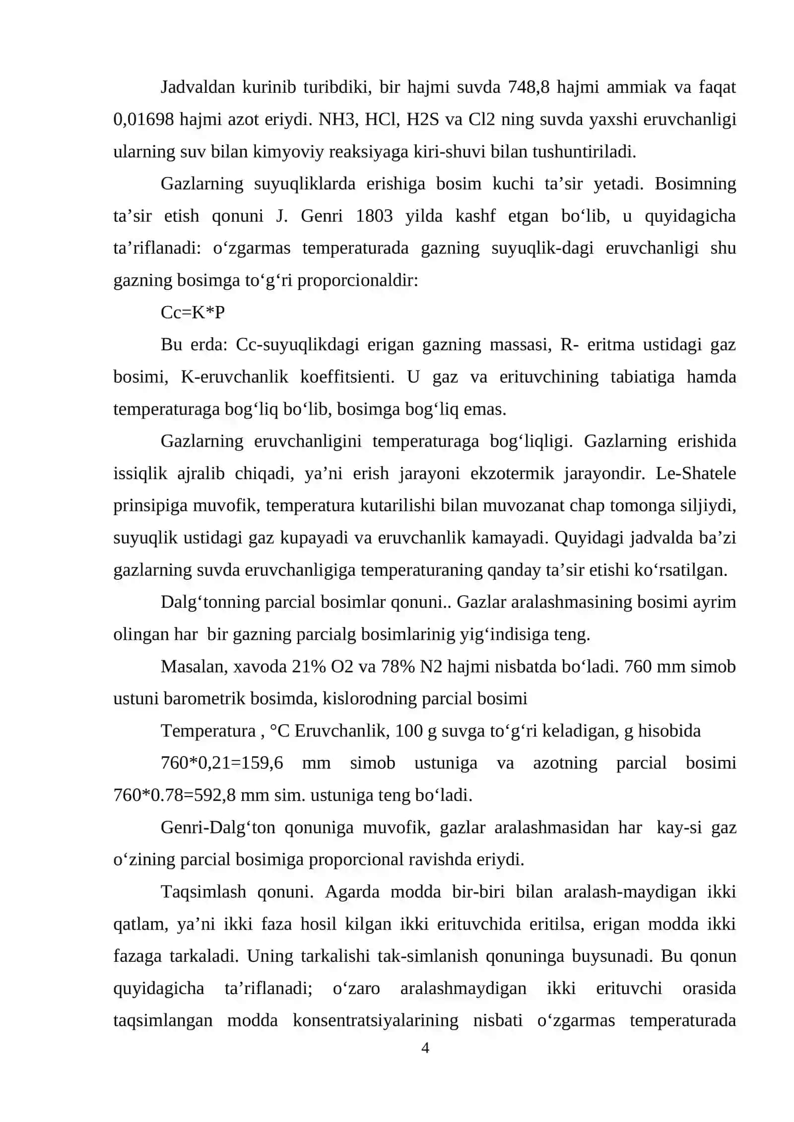 DISPERS SISTEMALAR. ZOLL VA GELLAMNING QO`LLANILISHI 4
