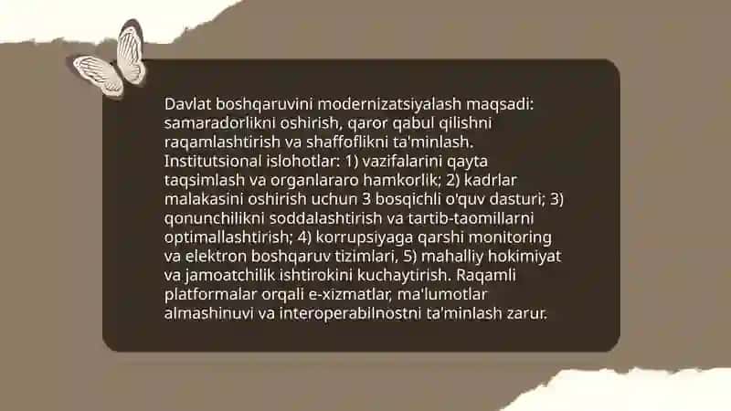 Tuzilmaviy siyosat va iqtisodiyotni modernizatsiyalash 4