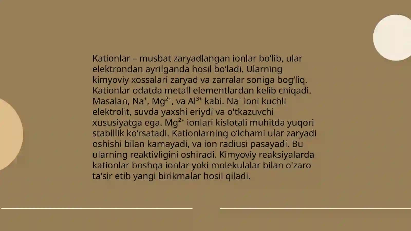 Kationlarni kislota asosli guruhlanishi 4