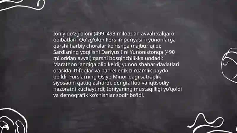Qadimgi Yunonistonda xalqaro munosabatlar. xalqaro munosabatlar tarxi 4