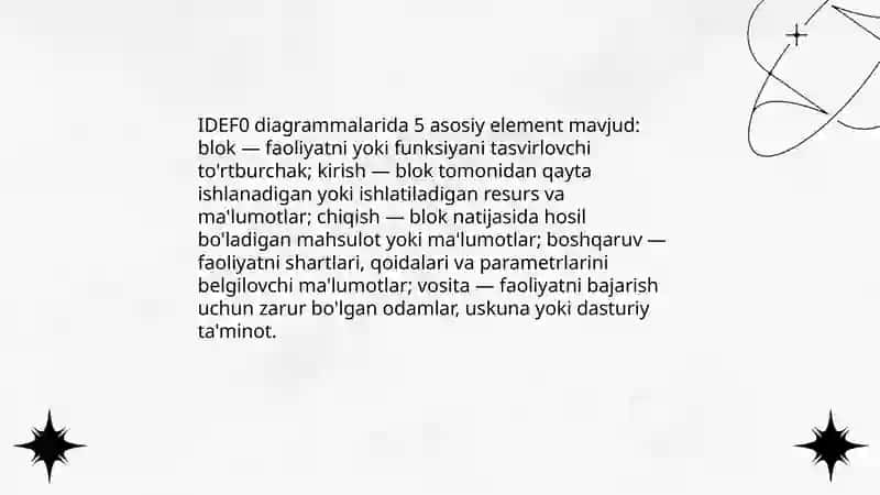IDEF 0 DIAGRAMMALARI 4