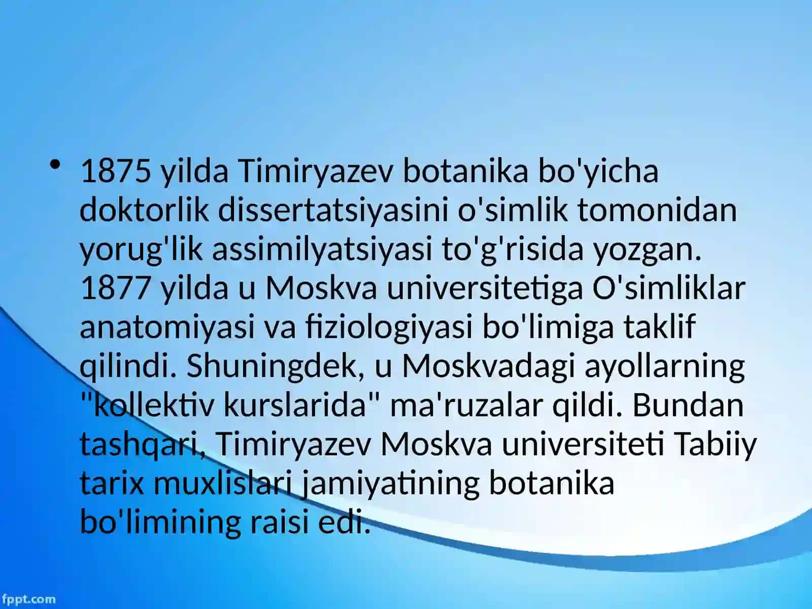 Kliment Arkadyevich Timiryazev 4