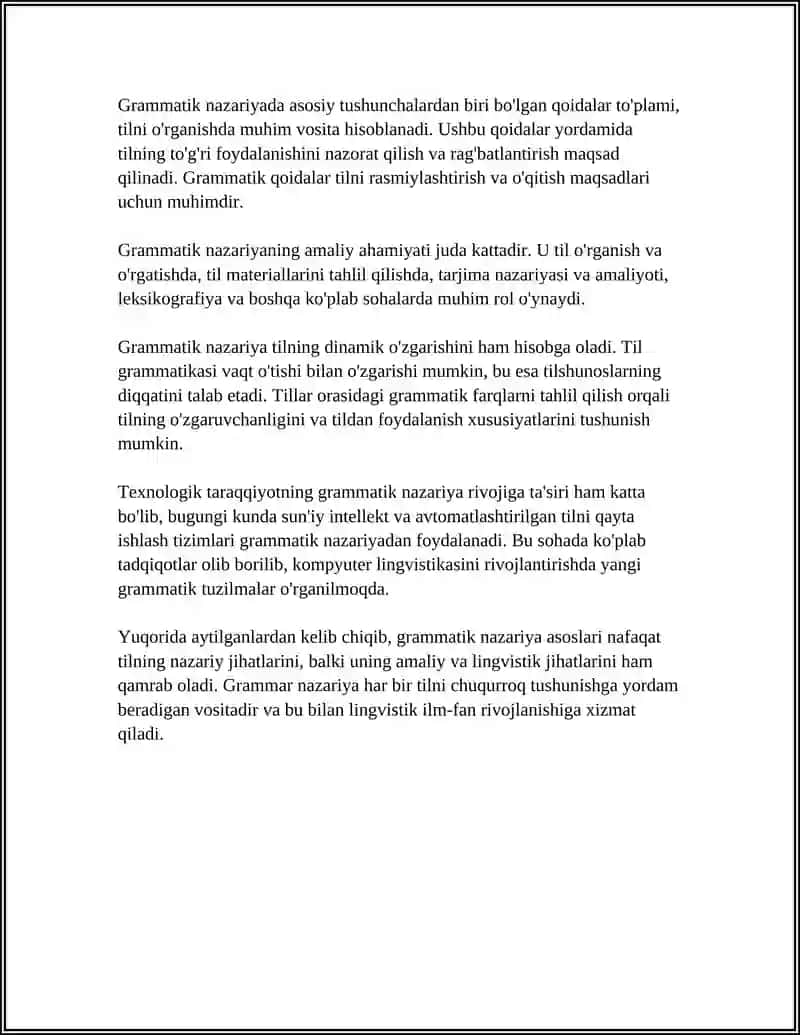 Grammatik nazariya asoslari 4