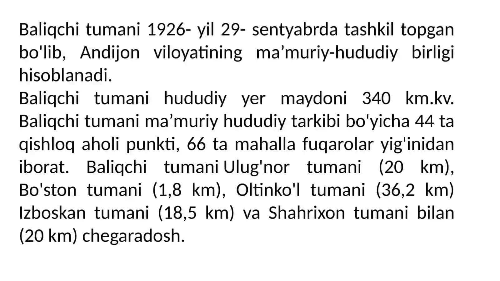 Baliqchi tumani haqida 4