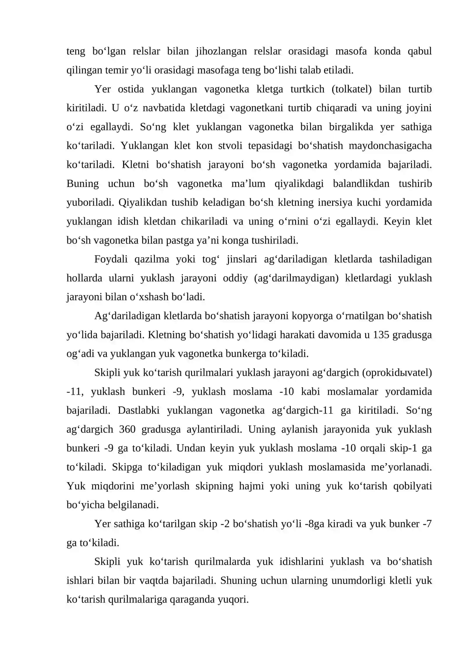 Yuk ko‘tarish qurilmalarining vazifalari va umumiy tuzilishi 4