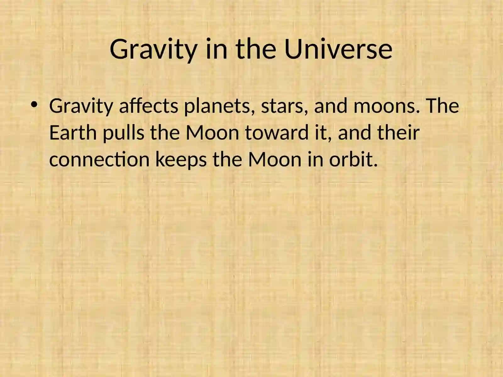 Gravity and the Universal Force of Attraction (Newton's Laws) 4