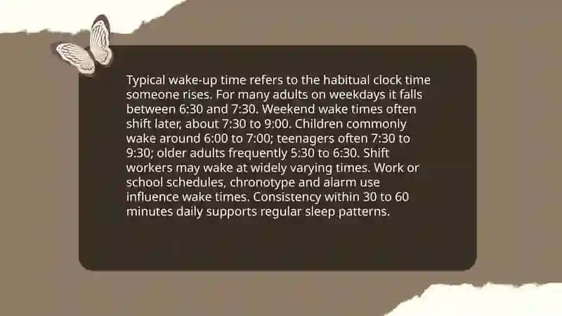Describing sleep habits 4
