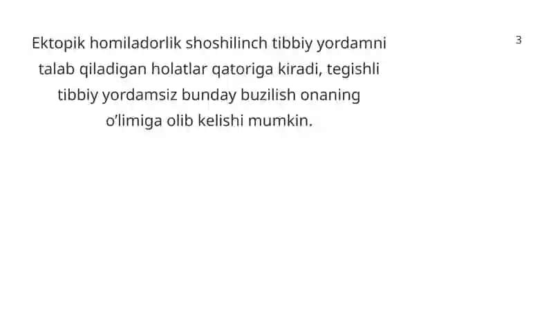 Bachadondan tashqari (ektopik) homiladorlik 4