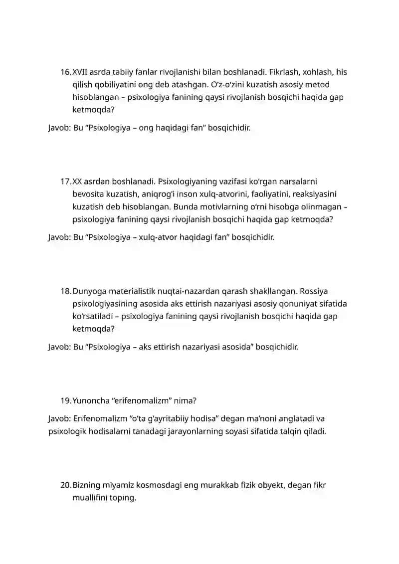 Psixologiya tarixi 4