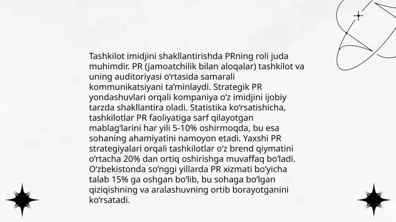 Axborot xizmati va tashkilot imidji 4