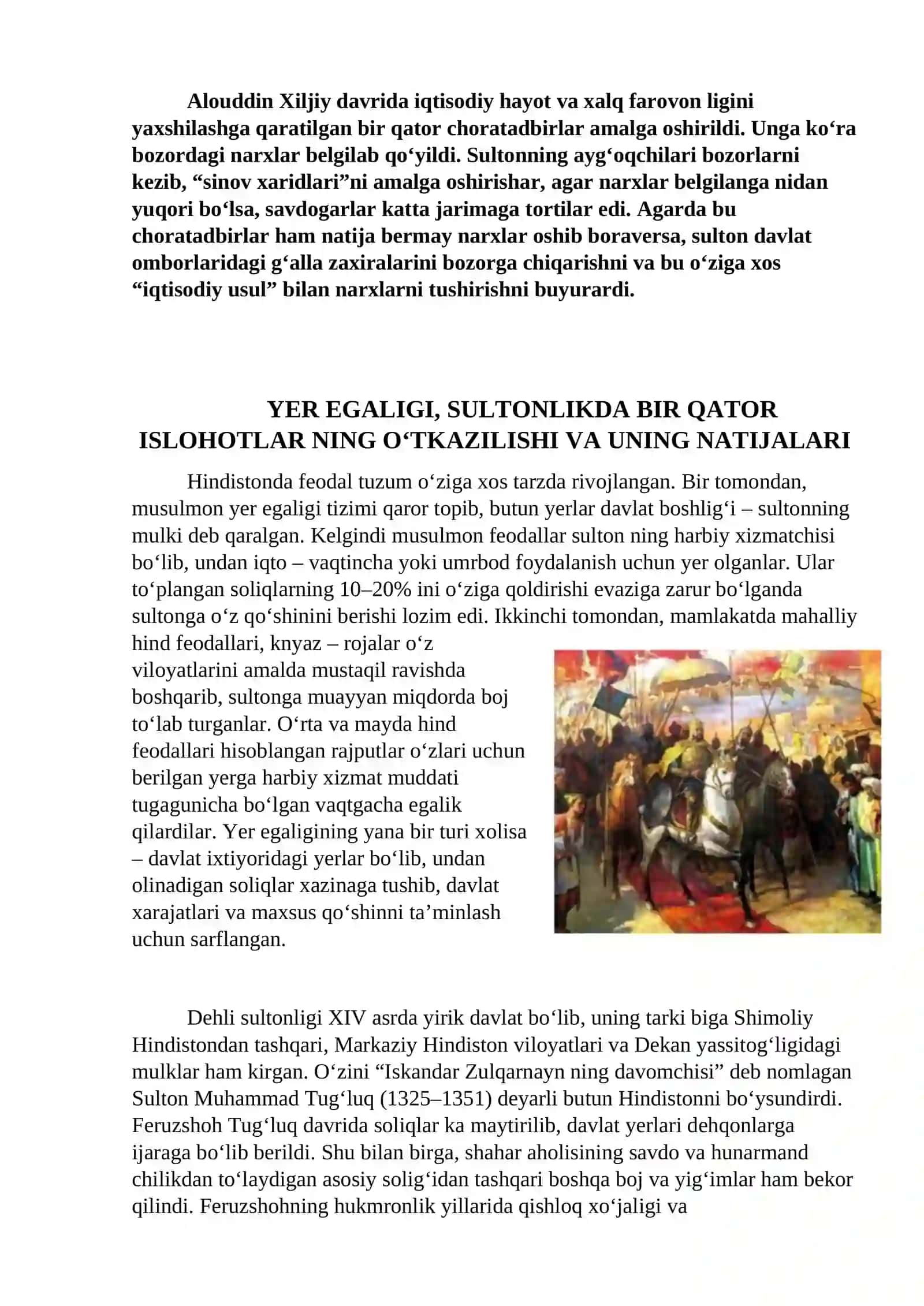 DEHLI SULTONLIGINING TASHKIL TOPISHI 4