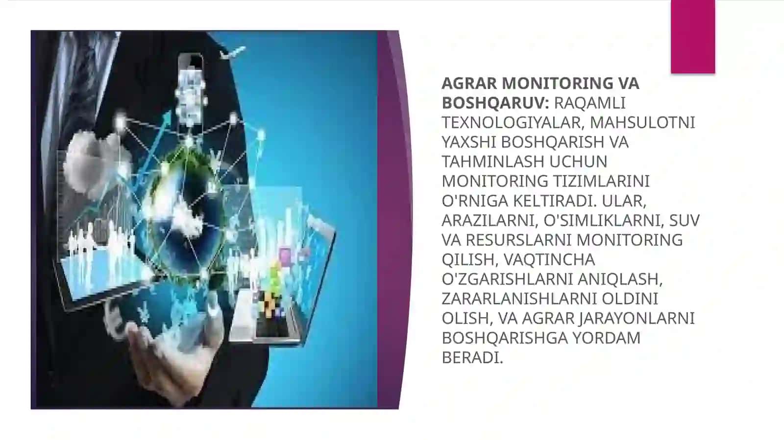 Raqamli qishloq xo'jaligini jamiyat va iqtisodiyotga tasiri 4
