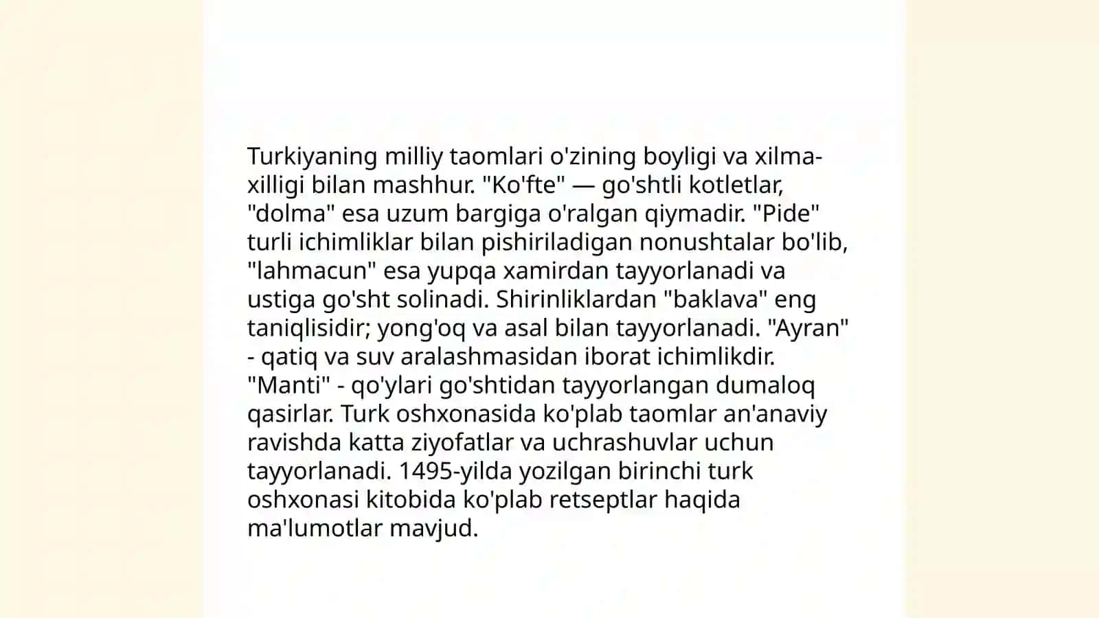 Mening orzuimda shahar. Turkiya 4