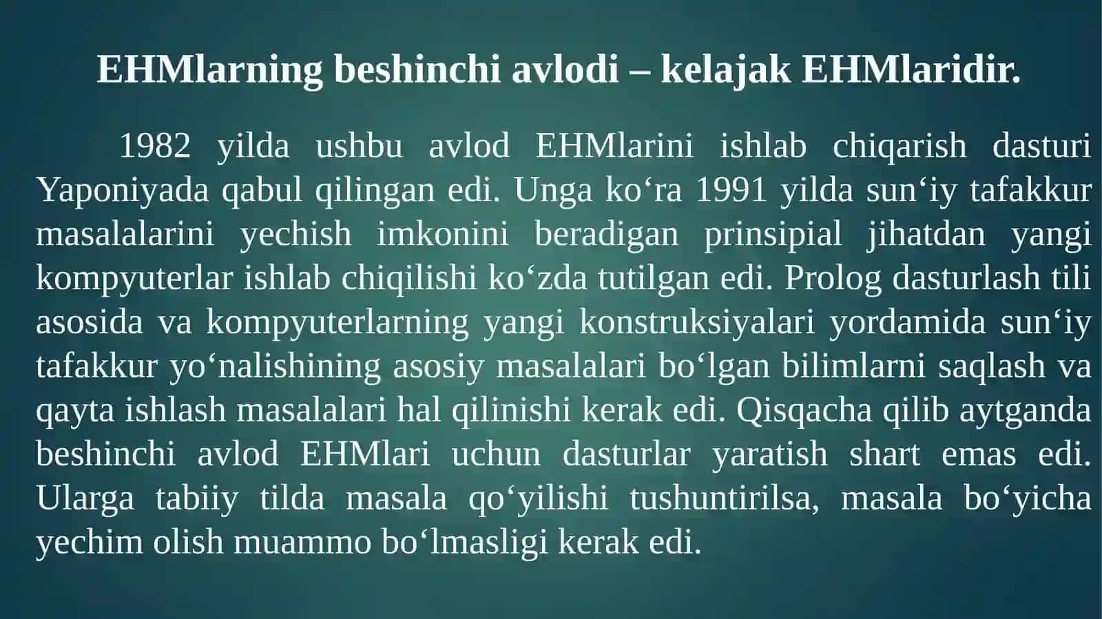 Kompyuterlarning umumiy ma’lumoti va tasnifi 4