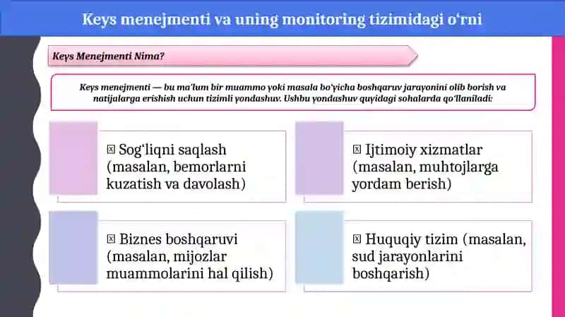 Keys menejmentida natijalar monitoringi 4