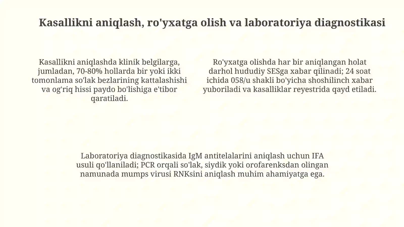 Epidemiologik nazoratning asosiy elementlari va vazifalari 4