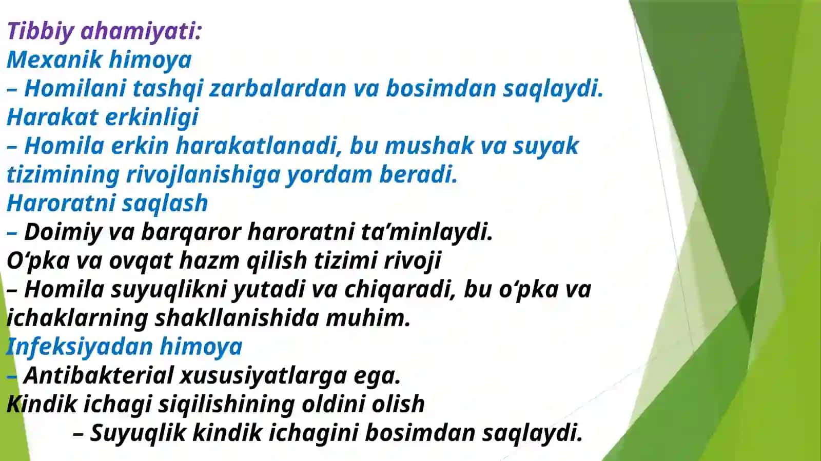 Qog‘onoq suvlari va homila pufagining ahamiyati 4