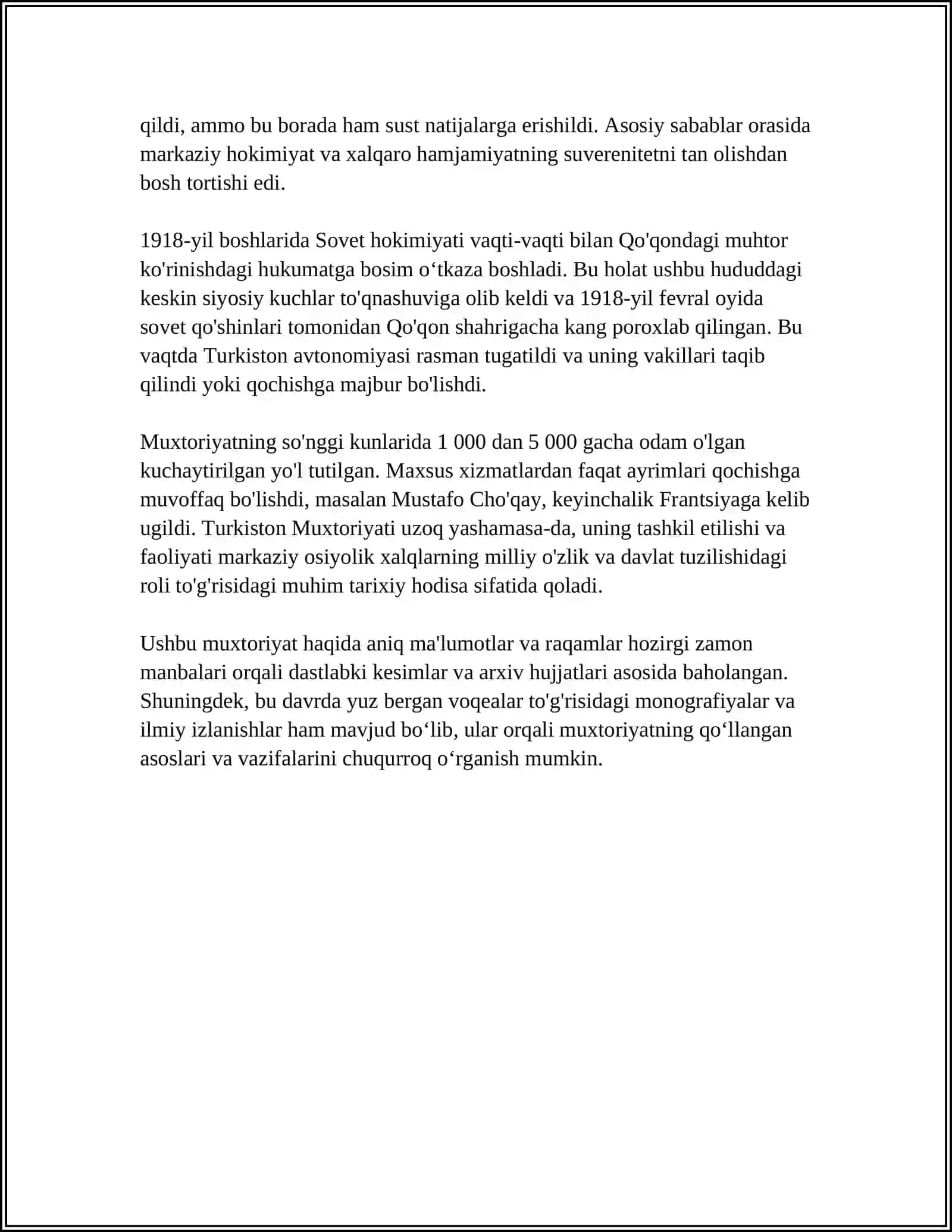 Turkiston Muxtoriyati 4