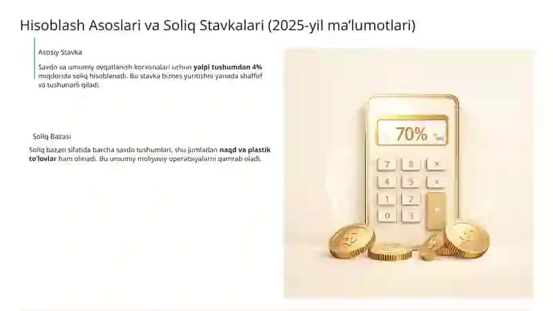 Savdo va Umumiy Ovqatlanish Korxonalaridan Yagona Soliq To‘lovi Hisobi 4