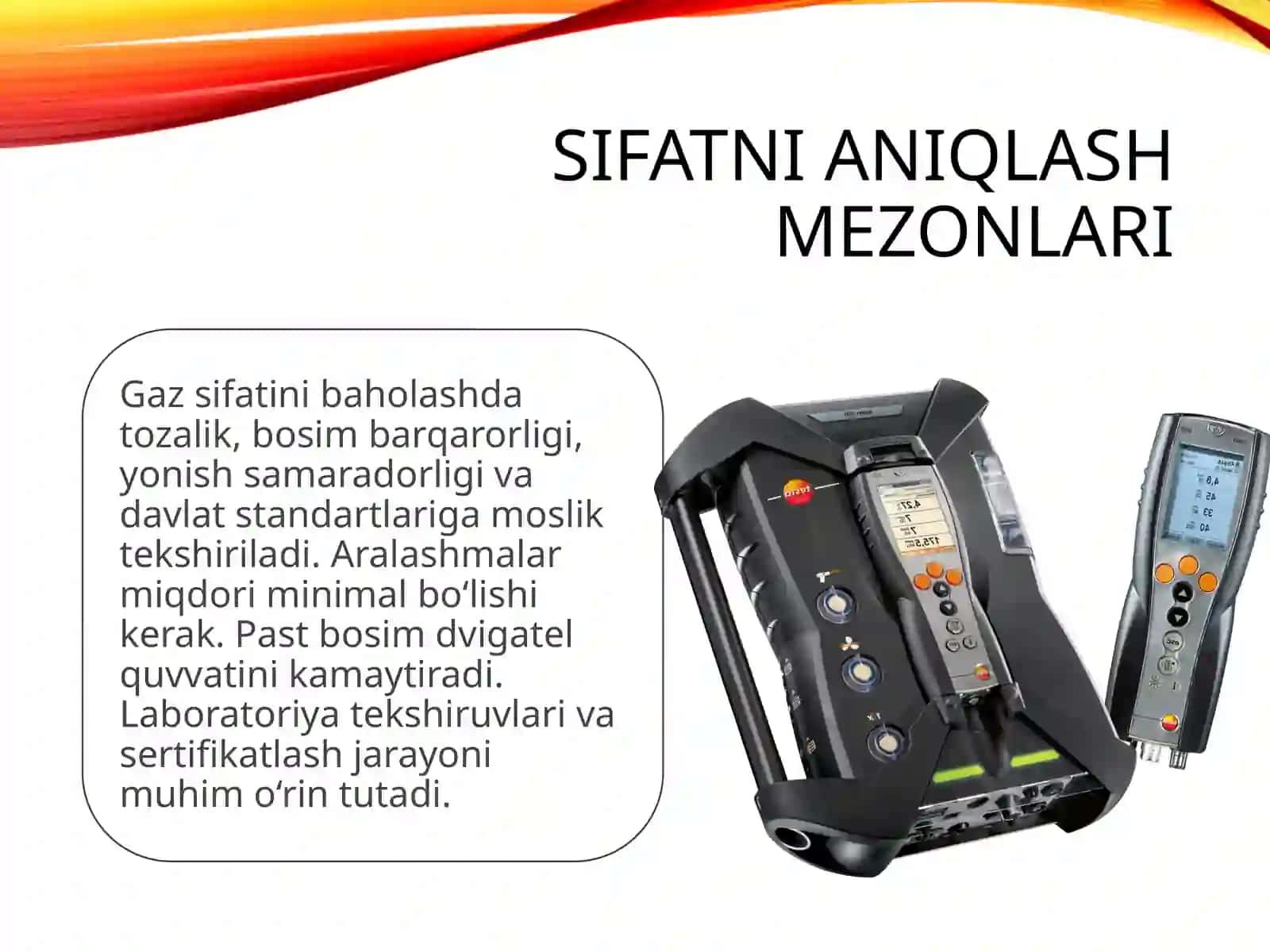 Biznes Reja: Eng sifatli gaz markasi qanday aniqlanadi 4