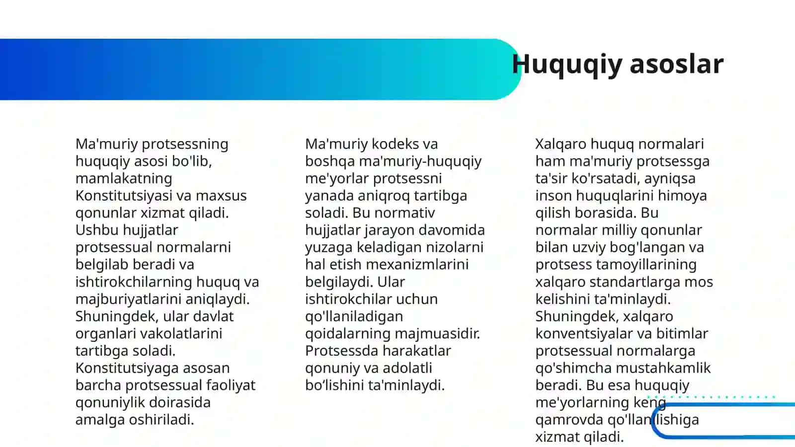 MA'MURIY PROTSESS TUSHUNCHASI VA TAMOYILLARI 4
