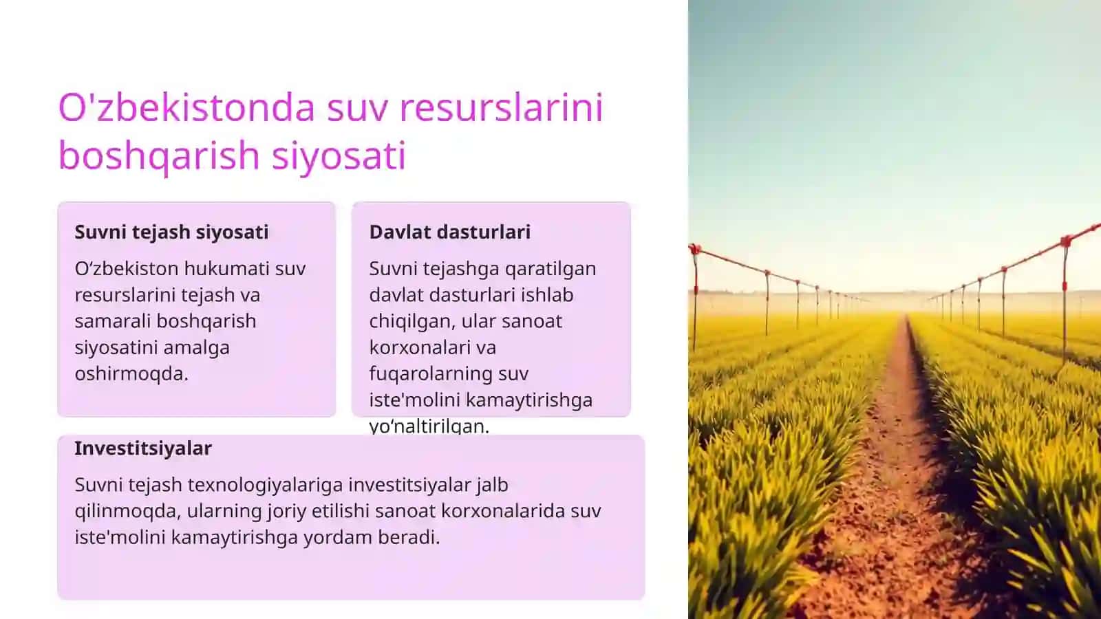 Sanoat korxonalarida suvni tejash va resurslarni boshqarish tizimlari 4