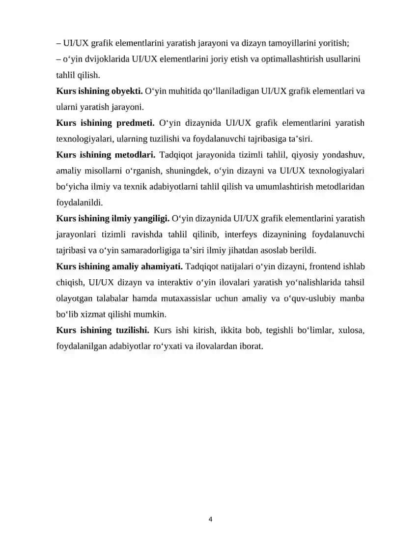 O‘yin dizaynida UI/UX grafik elementlarini yaratish texnologiyasi 4