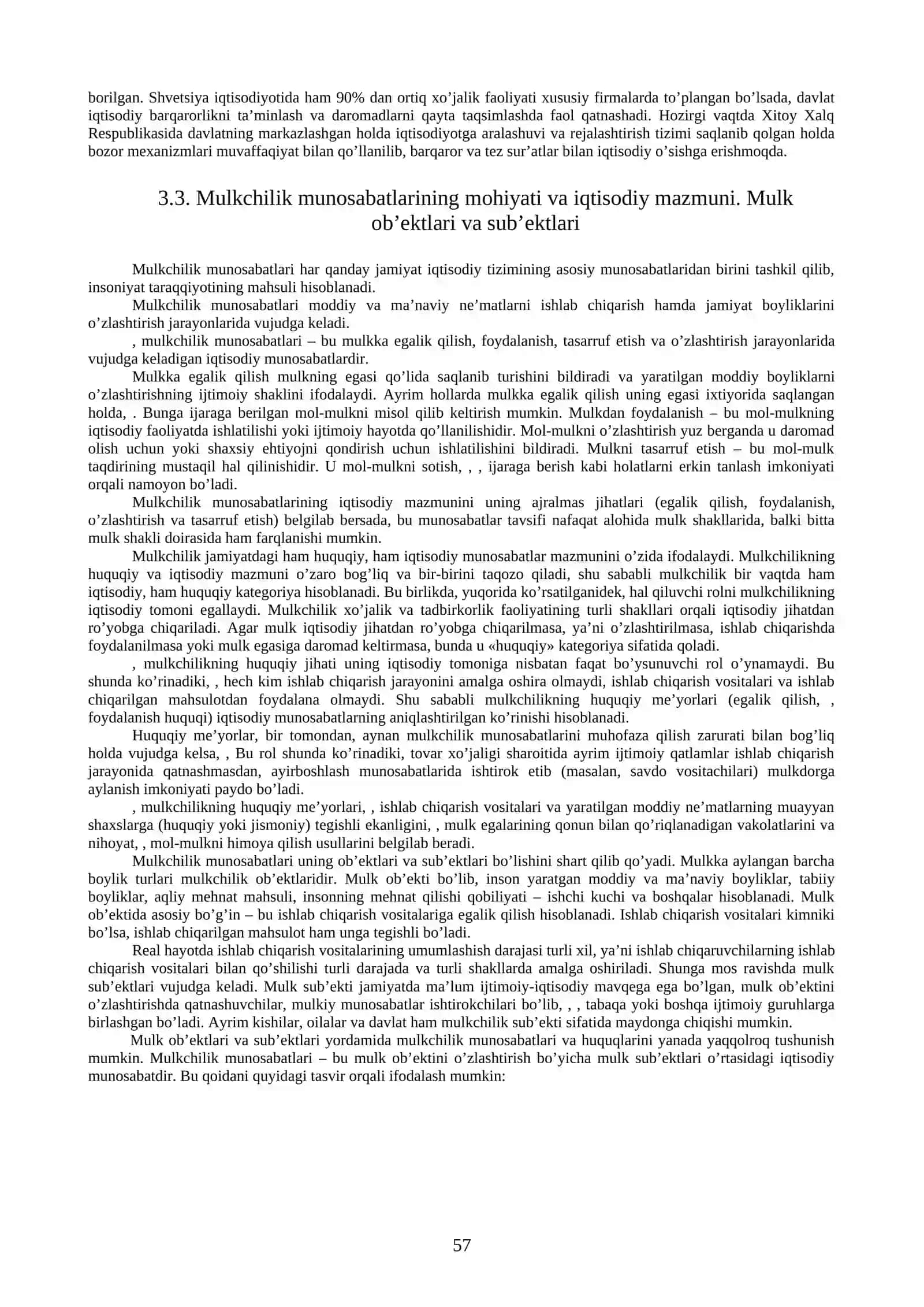 IJTIMOIY-IQTISODIY TIZIMLAR VA MULKCHILIK MUNOSABATLARI 4