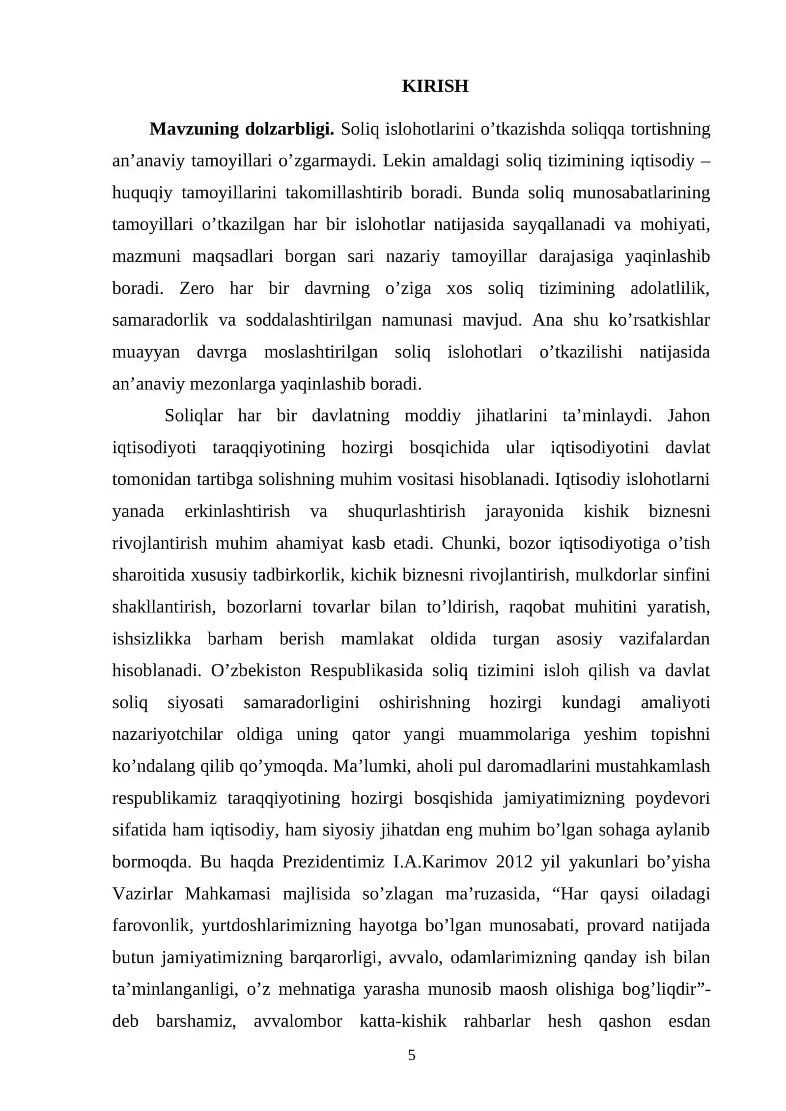 Jismoniy shaxslardan olinadigan soliqlar va ularni takomillashtirish yo‘llari 4