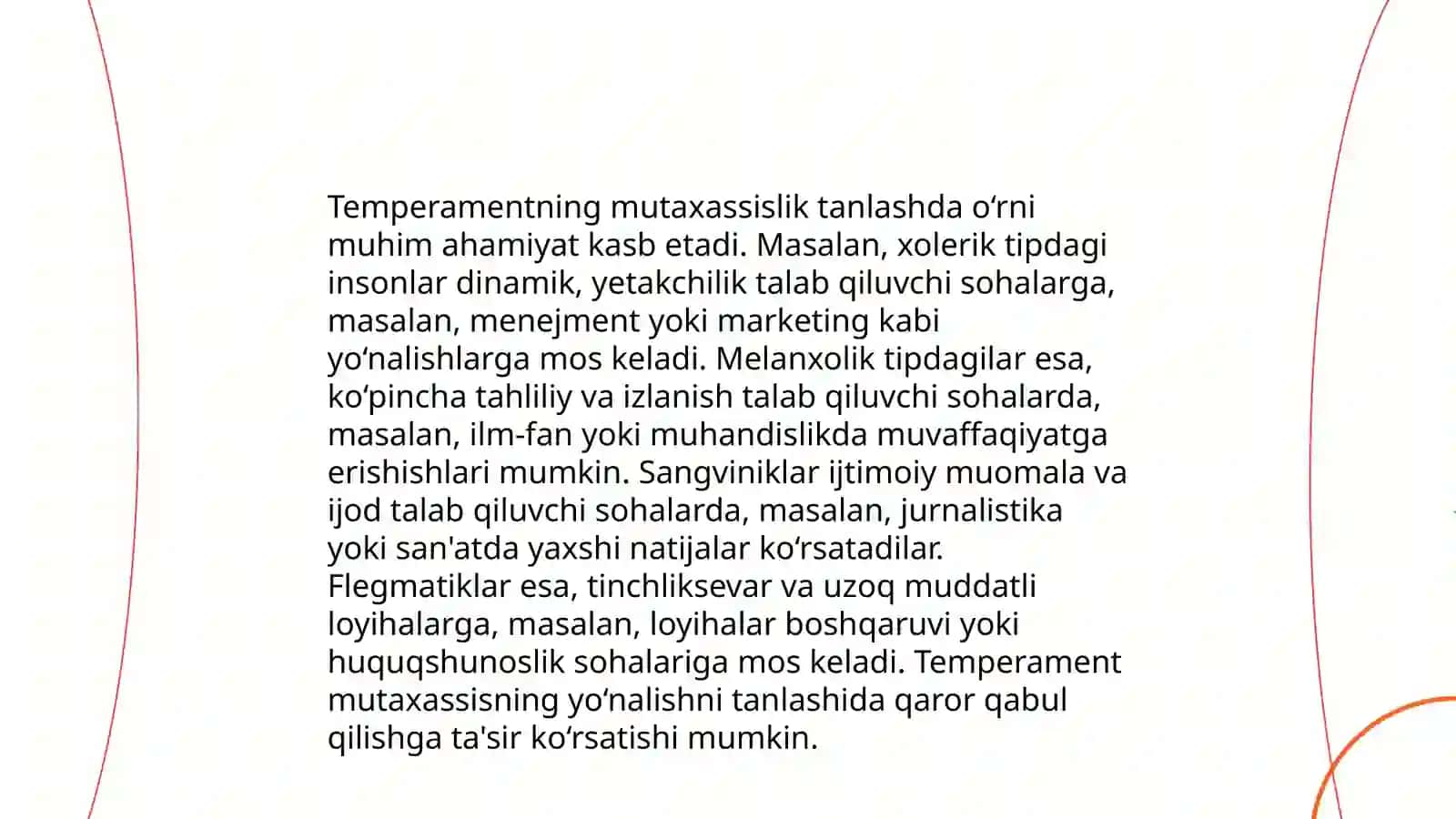 Temperament turlari va ularning xususiyatlari 4