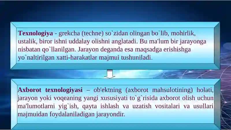 AXBOROT TEXNOLOGIYA-LARINING INFRATUZILMALARI 4