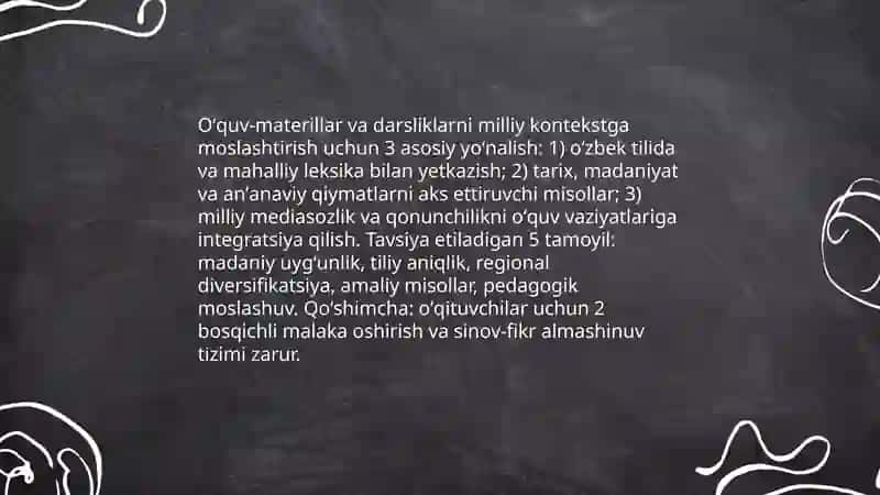 Yangi Oʼzbekistonda mediasavodxonlik va axborot madaniyati fanining oʼqitilishini ahamiyati 4
