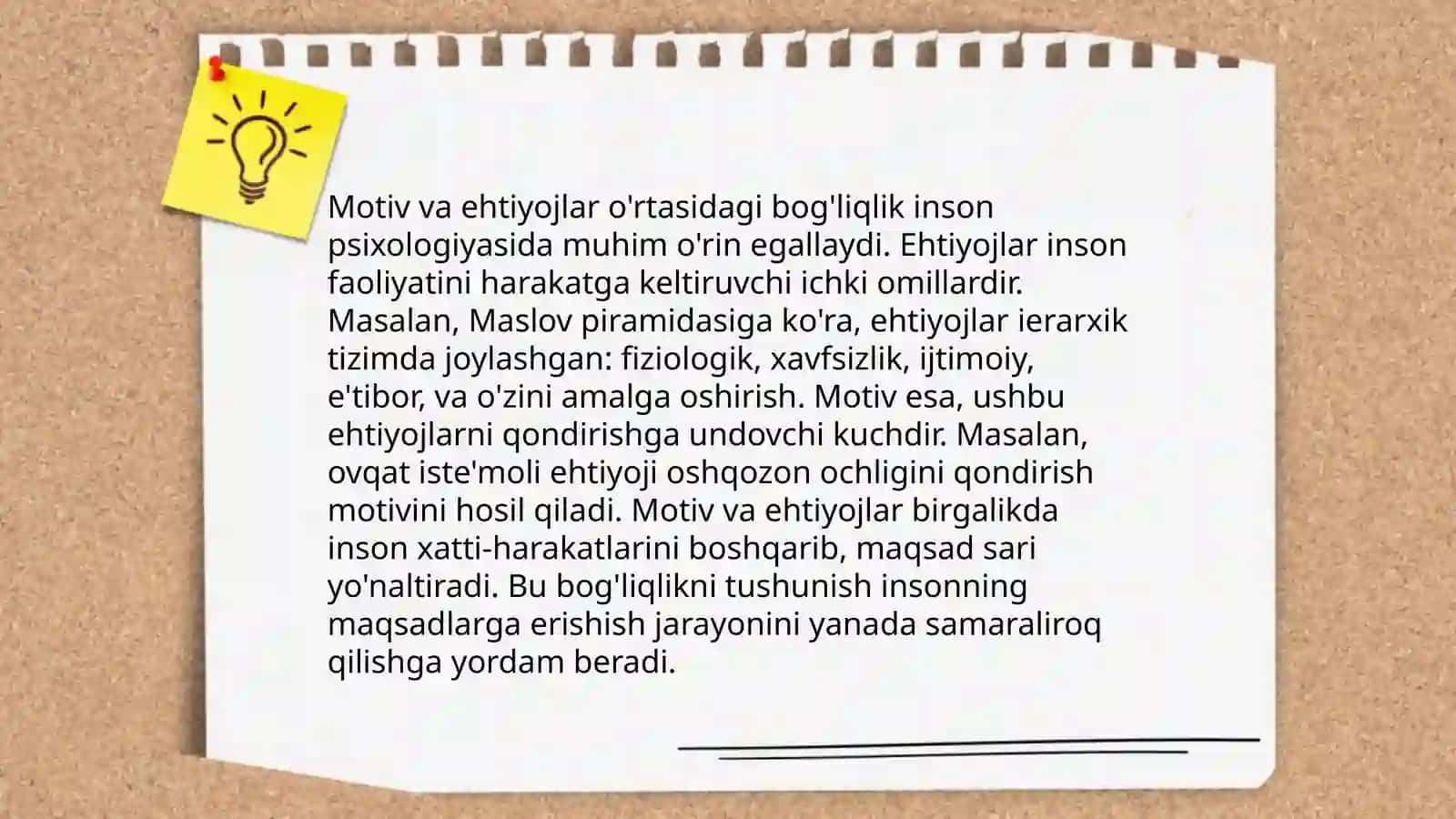 Xorij psixologiyasida motiv va motivatsiya muammosi 4