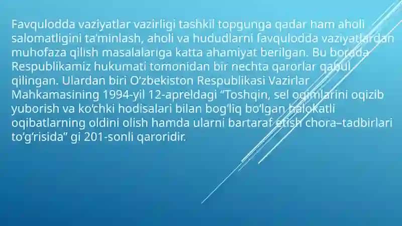 O'zbekiston Respublikasi Fuqaro muhofazasi haqida qonuni. 4