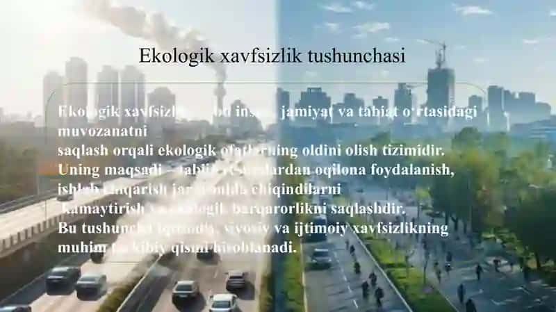 Ekologik xavfsizlikni ta’minlashning iqtisodiy asoslari 4