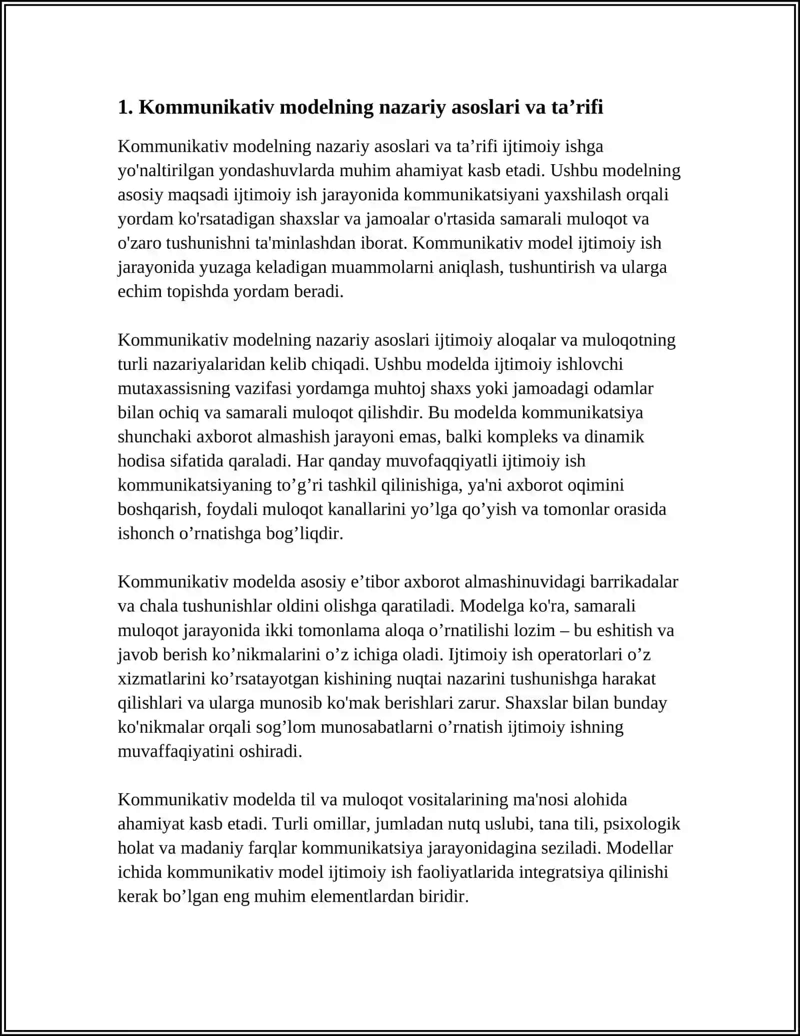 Kommunikativ modelning nazariy asoslari va taʼrifi 4
