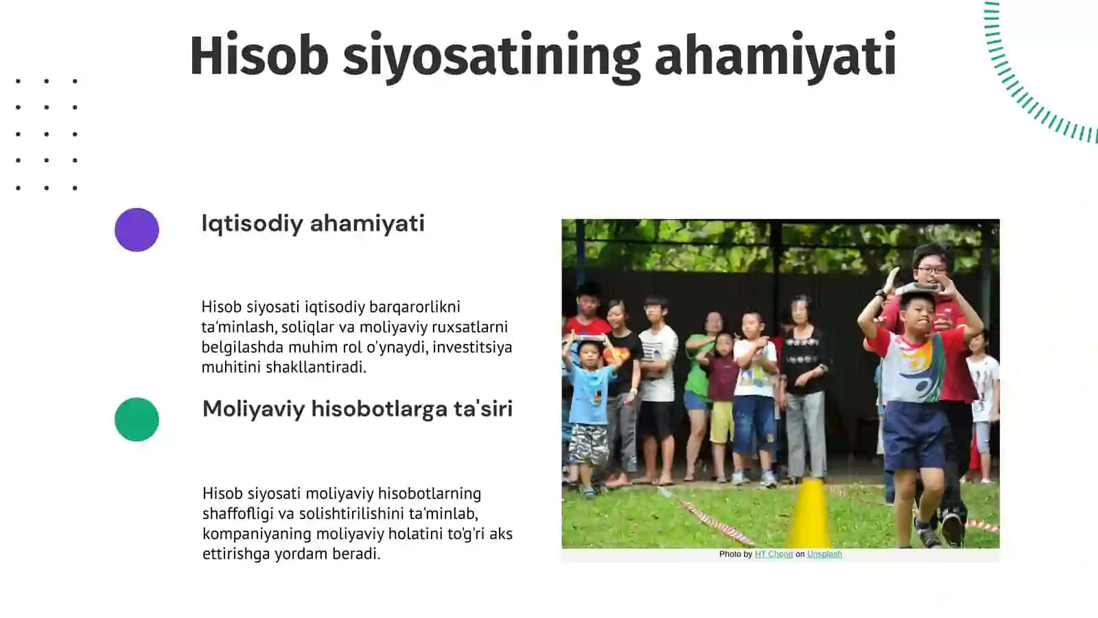 Xoʻjalik yurituvchi subyektlarda hisob siyosatini tuzilishi va uni auditi 4