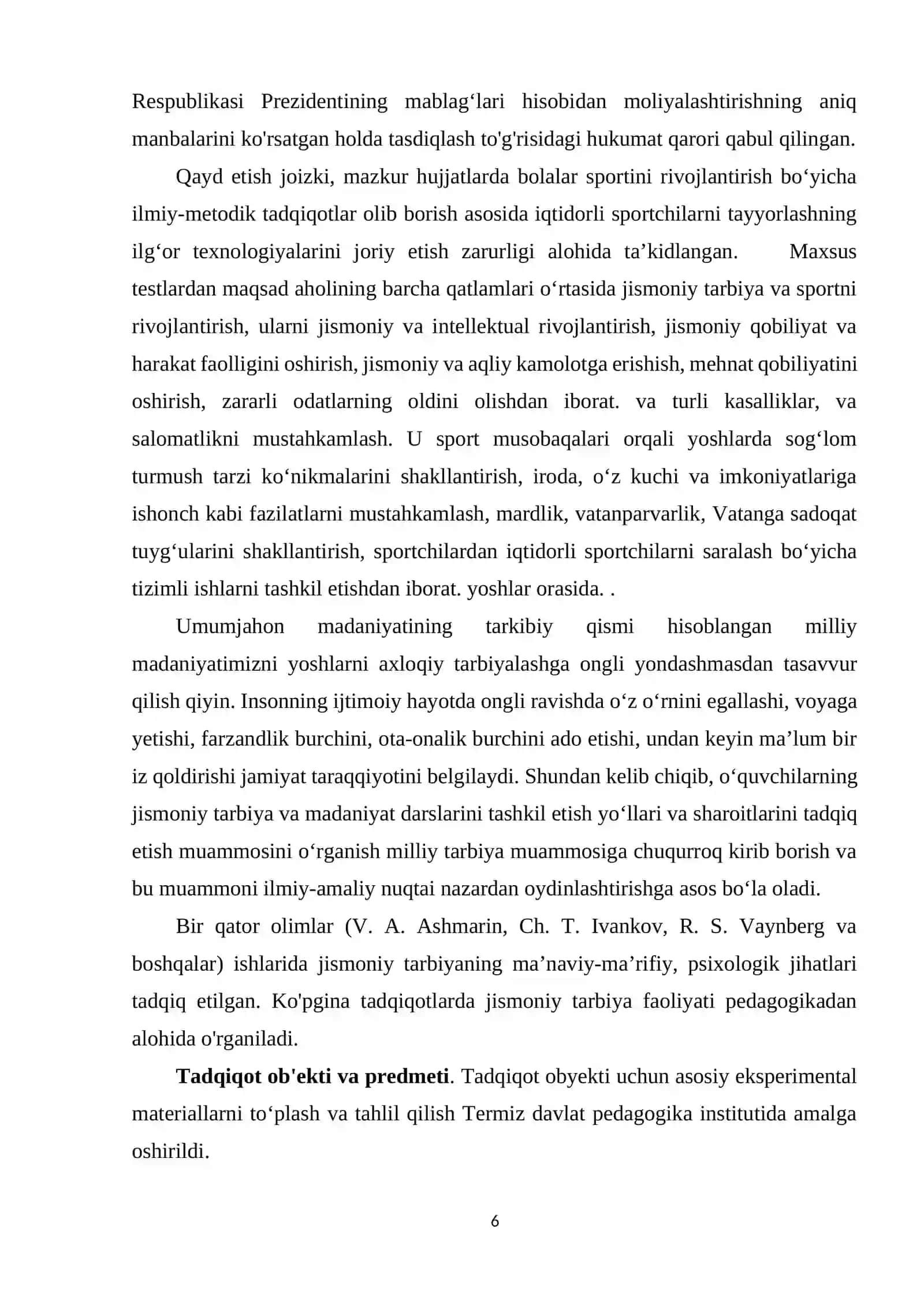 UMUMIY O‘RTA TA’LIM MAKTABLARIDA JISMONIY TARBIYA DARSLARINI ZAMONAVIY METODLAR ORQALI REJALASHTIRISH VA TASHKIL QILISH ISHI 4