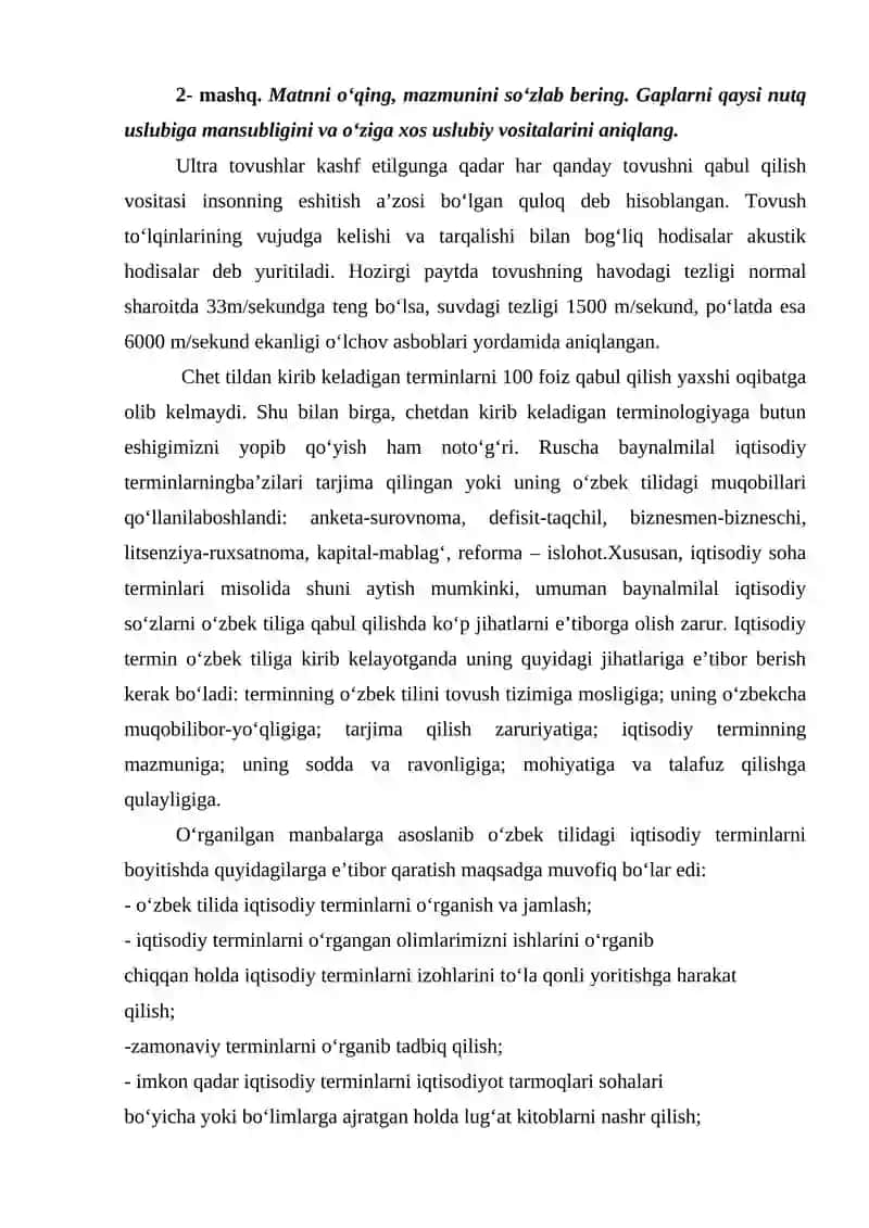 ILMIY USLUB VA UNING USLUBIY XUSUSIYATLARI 4