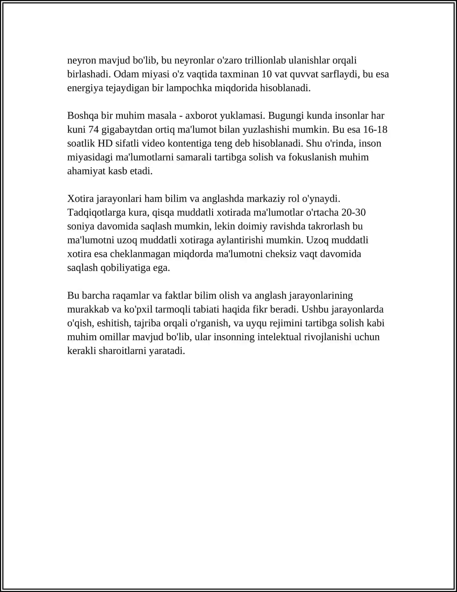BILIM VA UNING ASOSIY SHAKLLARI 4